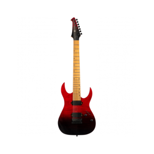SPIRA S457-TRD TRANSPARENT RED Guitarra Eléctrica 7 Cuerdas