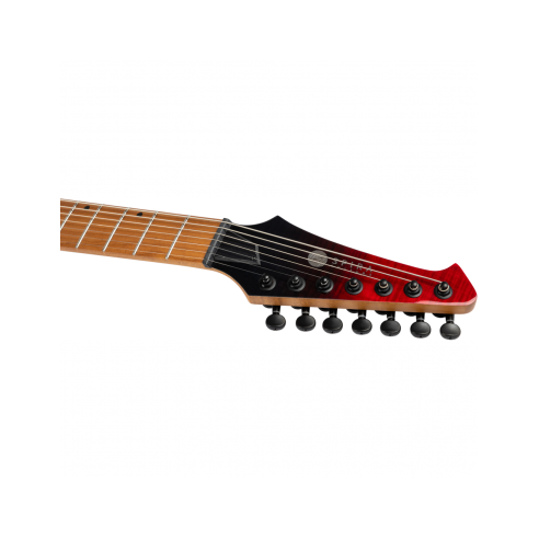 SPIRA S457-TRD TRANSPARENT RED Guitarra Eléctrica 7 Cuerdas