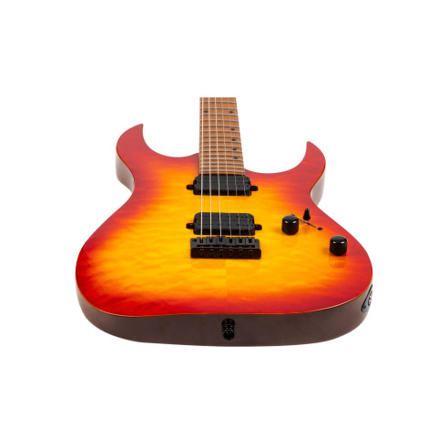 SPIRA S500-QFB FIREBURST Guitarra Eléctrica