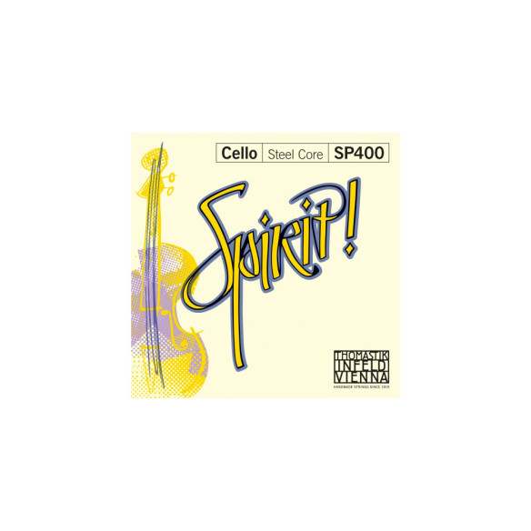 SPIRIT SP400 Juego Cuerdas Cello 4/4 SPIRIT SP400 Juego Cuerdas Cello 4/4