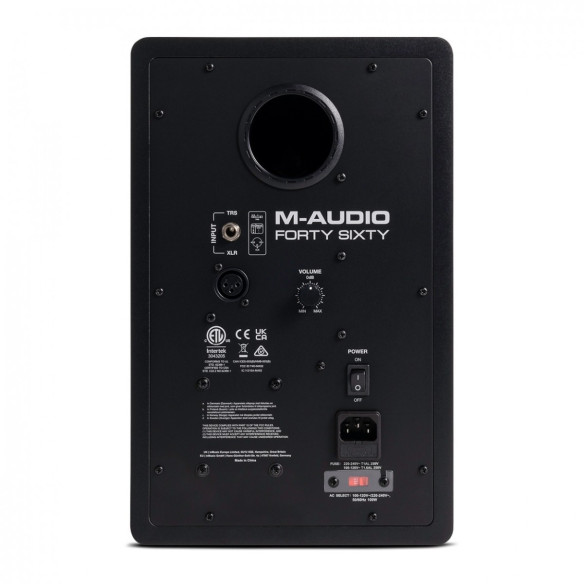 M-Audio FORTY SIXTY Monitor de estudio biamplificado