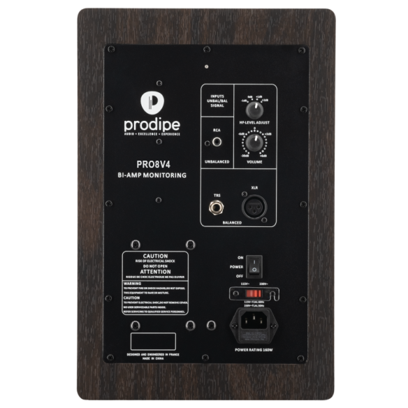 Prodipe PRO8V4RW Monitor de estudio Palisandro