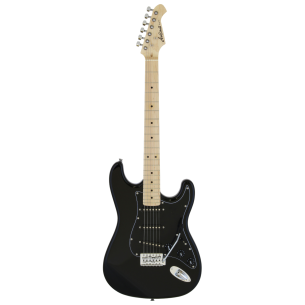 STG-003SPLBK Guitarra Eléctrica Strato Negra