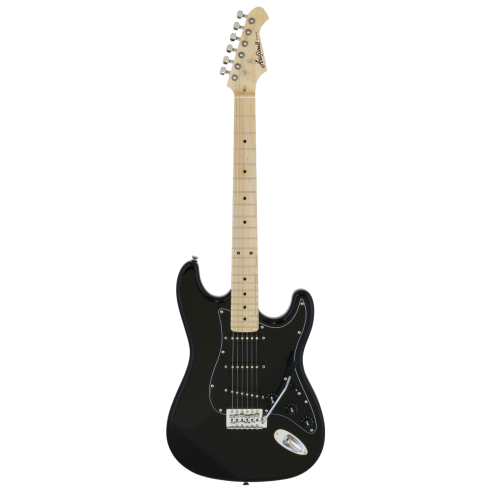 STG-003SPLBK Guitarra Eléctrica Strato Negra 