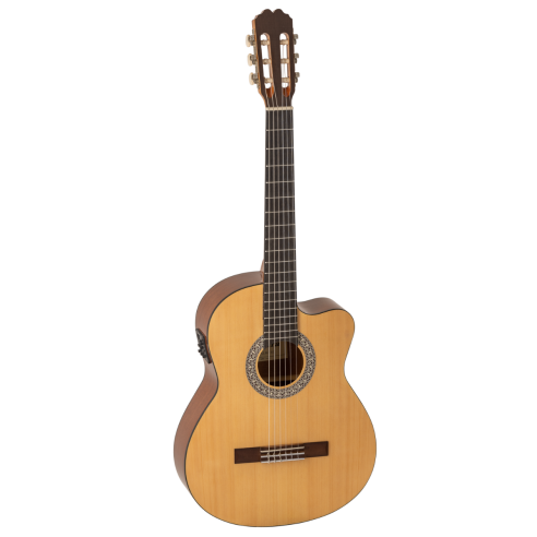 ADMIRA ALBA 4/4 Guitarra Clásica Electrificada Cutaway