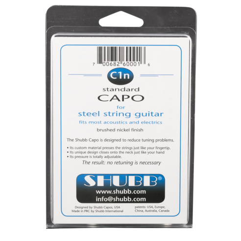 C1N Cejilla Acústica/Eléctrica Niquelada