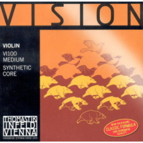 VISION VI-100 Juego Cuerdas Violín 4/4 