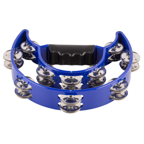 JINBAO Pandereta Media Luna Azul TW20BL