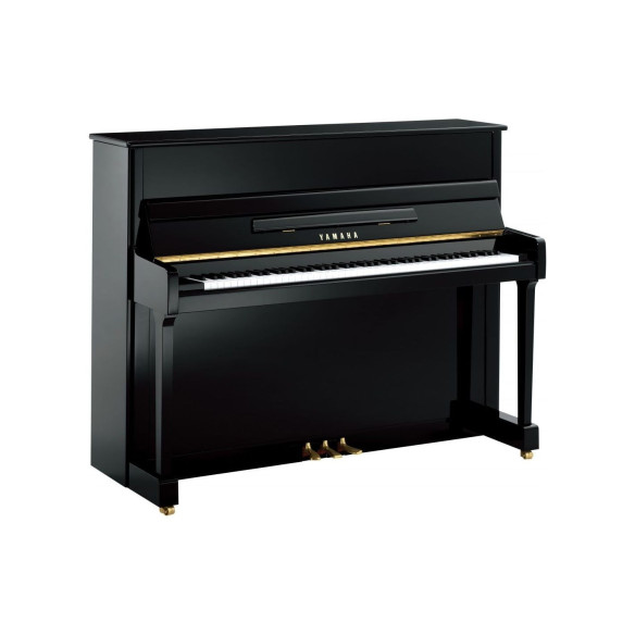 Piano Acústico Vertical Yamaha P116, con una altura de 116 cm y acabado en negro pulido. Piano Acústico Vertical Yamaha P116, con una altura de 116 cm y acabado en negro pulido.