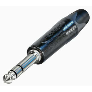 NP3X-BAG Conector Jack 6,3 mm Stereo Negro