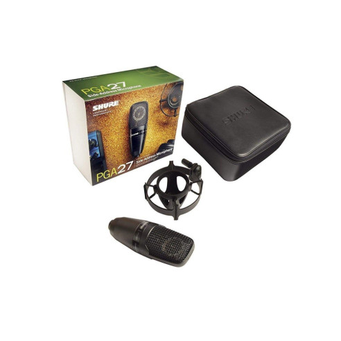 SHURE PGA27-LC Micrófono de Condensador Cardioide