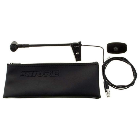 SHURE PGA98H-TQG Micrófono Condensador Mini Flexo Cardioide para Instrumentos