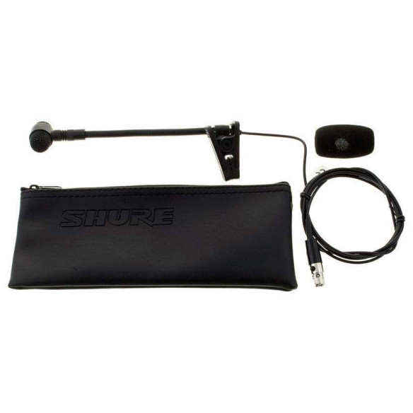 SHURE PGA98H-TQG Micrófono Condensador Mini Flexo Cardioide para Instrumentos