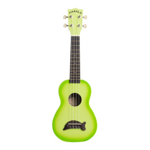 MKSDGRNB Ukelele Soprano Makala Delfín Verde