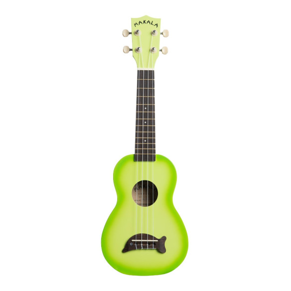 MKSDGRNB Ukelele Soprano Makala Delfín Verde 