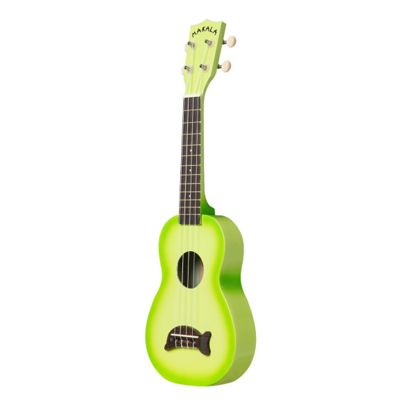 MKSDGRNB Ukelele Soprano Makala Delfín Verde 