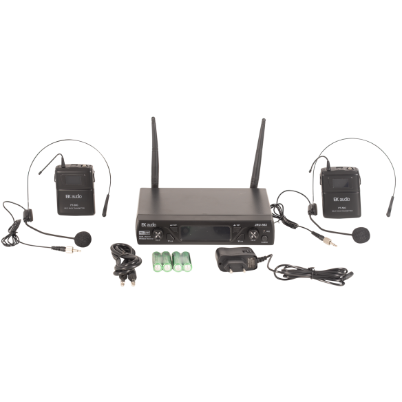 EKWLCC Sistema Inalámbrico Doble con 2 x Headset  EKWLCC Sistema Inalámbrico Doble con 2 x Headset