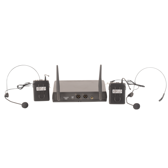 EKWLCC Sistema Inalámbrico Doble con 2 x Headset  EKWLCC Sistema Inalámbrico Doble con 2 x Headset