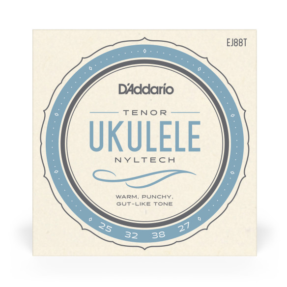 comprar Juego de cuerdas para Ukelele d'Addario EJ88T Cuerdas de Nyltech para ukulele tenor.