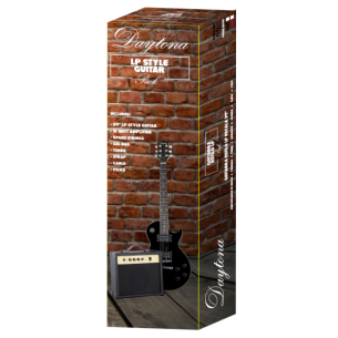 PGLPDBK PACK GUITARRA Eléctrica Les Paul Negra