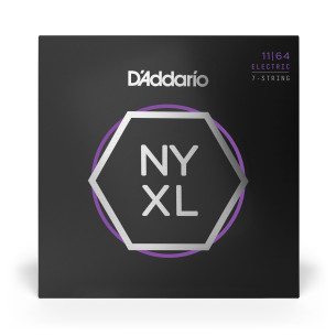 NYXL1164 Juego 7 Cuerdas Guitarra Eléctrica 11-64 2