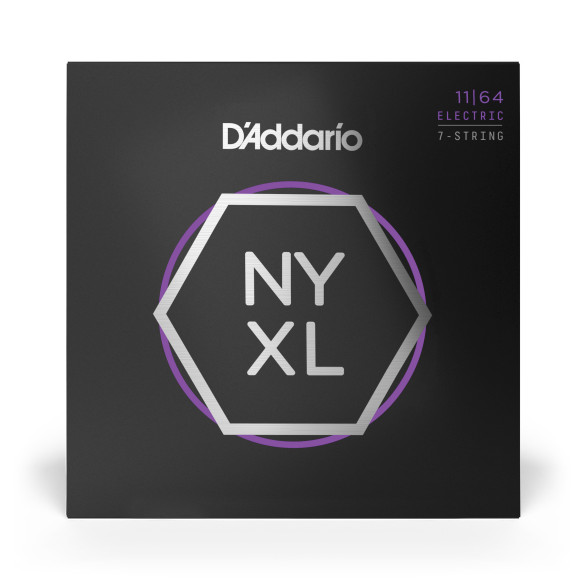 NYXL1164 Juego 7 Cuerdas Guitarra Eléctrica 11-64 NYXL1164 Juego 7 Cuerdas Guitarra Eléctrica 11-64