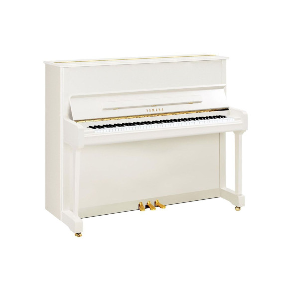 Yamaha P121M SH3 PWH Piano Acústico Vertical con Silent