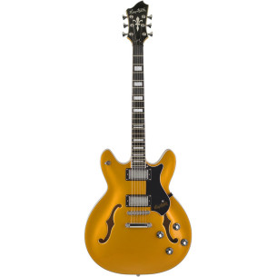 Viking Gold Justin York Guitarra Eléctrica Hollow Body