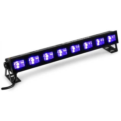 BUVW83 BAR 8x 3W Ultravioleta/Blanco Barra Leds