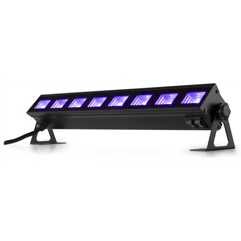 BUVW83 BAR 8x 3W Ultravioleta/Blanco Barra Leds