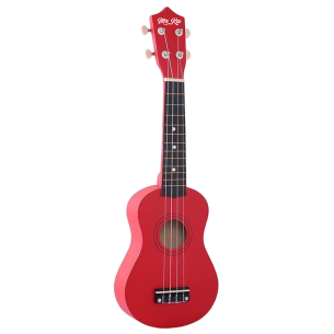 MAKAIRD Ukelele Soprano Rojo