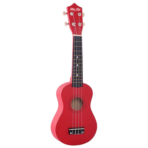 MAKAIRD Ukelele Soprano Rojo