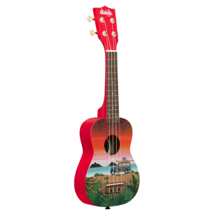 UKASURF Ukelele Soprano UKADELIC GRAPHIC TOP