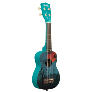 UKAMNR Ukelele Soprano SERIE UKADELIC GRAPHIC TOP