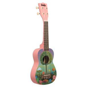 UKAUKTP Ukelele Soprano SERIE UKADELIC GRAPHIC TOP