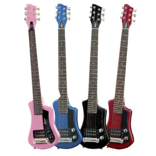 SHORTY BLUE Guitarra eléctrica de viaje Azul 2