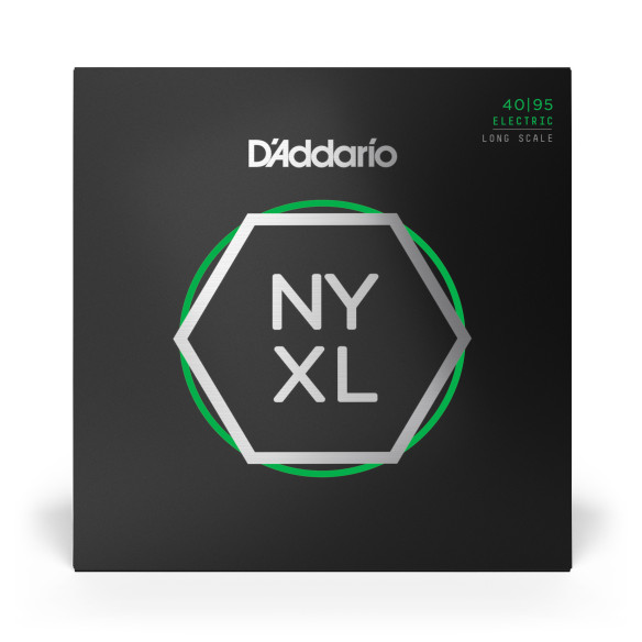comprar Juego de cuerdas para Bajo Eléctrico d'Addario NYXL4095 de escala larga, calibre superligero, 40-95.