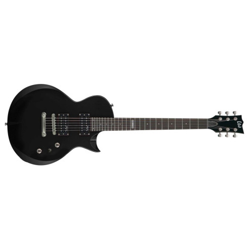 Set de Guitarra Eléctrica y Funda LTD EC-10 acabado en negro