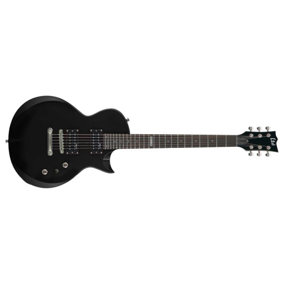 Set de Guitarra Eléctrica y Funda LTD EC-10 acabado en negro