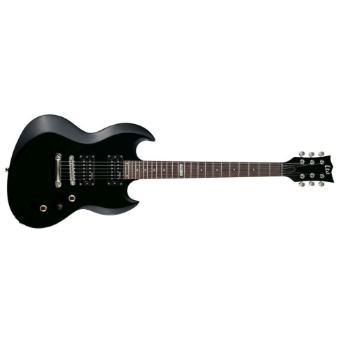 Viper-10 Kit Black Guitarra Eléctrica con funda