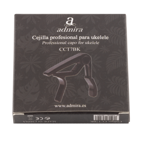 CCT7BK CEJILLA para Ukelele Negra