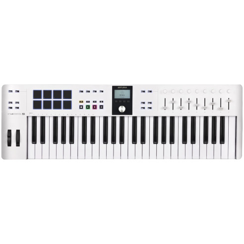 Arturia KEYLAB ESSENTIAL 49 MK3 WHITE Teclado controlador USB