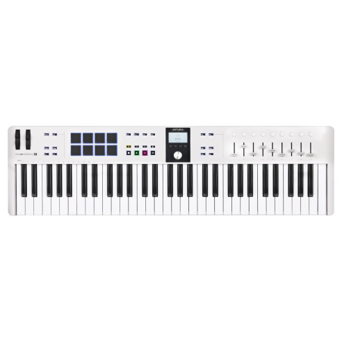 Arturia KEYLAB ESSENTIAL 61 MK3 WHITE Teclado controlador USB