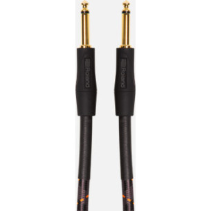Cable instrumento Roland RIC-G3 Serie Gold Jack - Jack de 1m de longitud y rendimiento profesional.