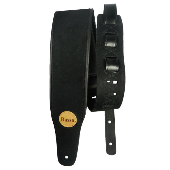 FB01BLK CORREA BAJO Ante sintético Negro