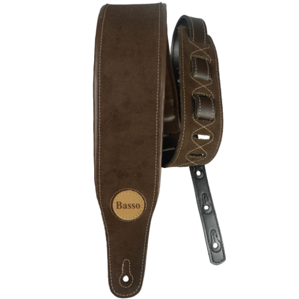 FB02BN CORREA BAJO Ante sintético Marrón
