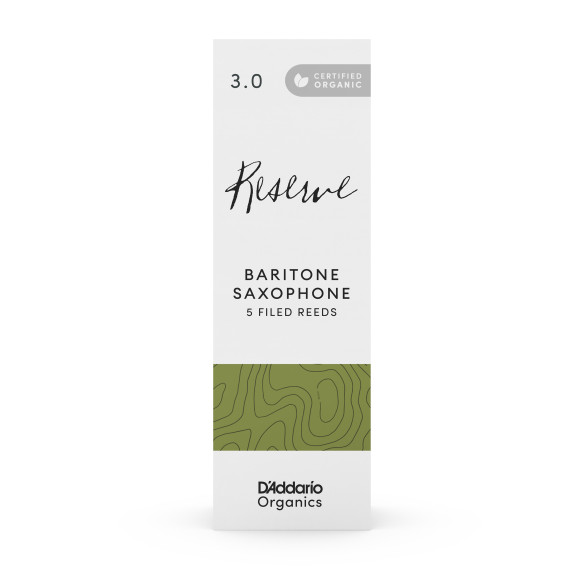 comprar Cañas Saxo Barítono D'Addario Organic Reserve dureza 3.0, caja de 5 cañas orgánicas limadas. comprar Cañas Saxo Barítono D'Addario Organic Reserve dureza 3.0, caja de 5 cañas orgánicas limadas.