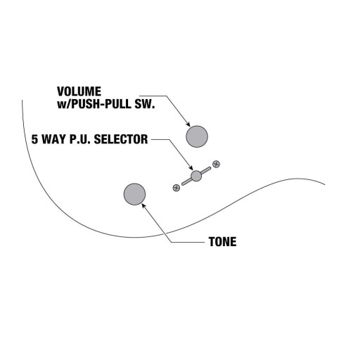 KIKO100-TRR Guitarra Eléctrica KIKO LOUREIRO Signature