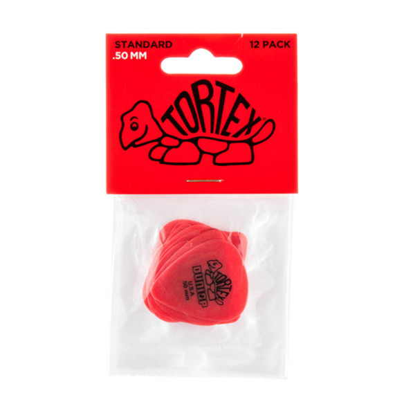 Pack 12 Púas Tortex Standard 050mm