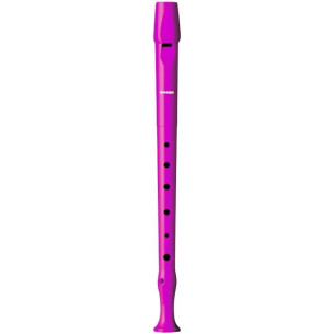 Flauta Soprano Plástico Dig. Alemana 9508 Rosa